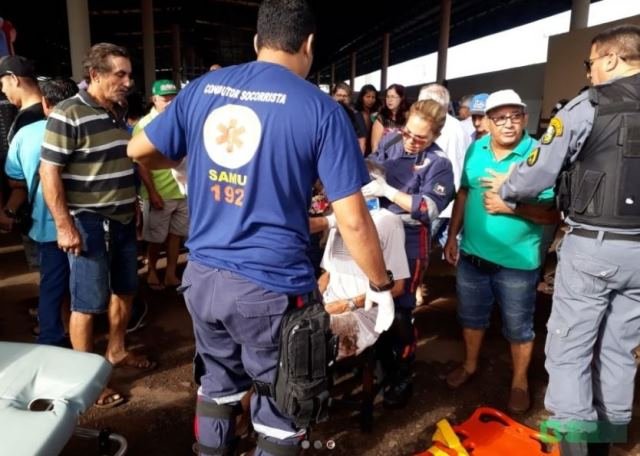Motorista é preso em flagrante após atropelar idoso e bater em três carros