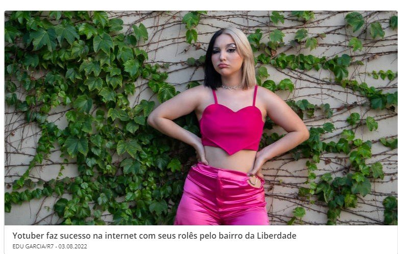 Do rolê na Liberdade até clipe de Luísa Sonza: conheça Belle Belinha, nova sensação da internet