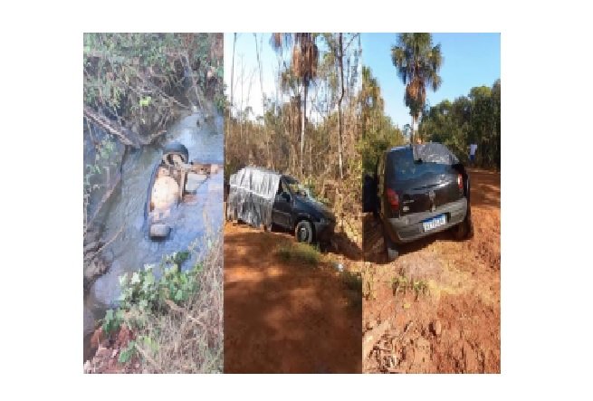 Carro cai em córrego e motorista morre afogado em MT