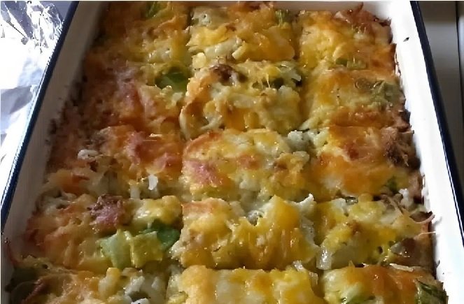 Torta de repolho fácil e rústica é só misturar os ingredientes e levar para assar