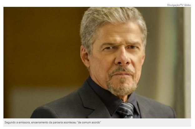 Em meio a rumores, Globo anuncia fim de contrato com José Mayer