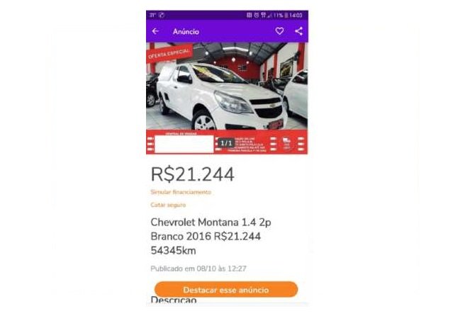 Justiça mantém prisão de homem que vendia carros roubados na OLX e Facebook
