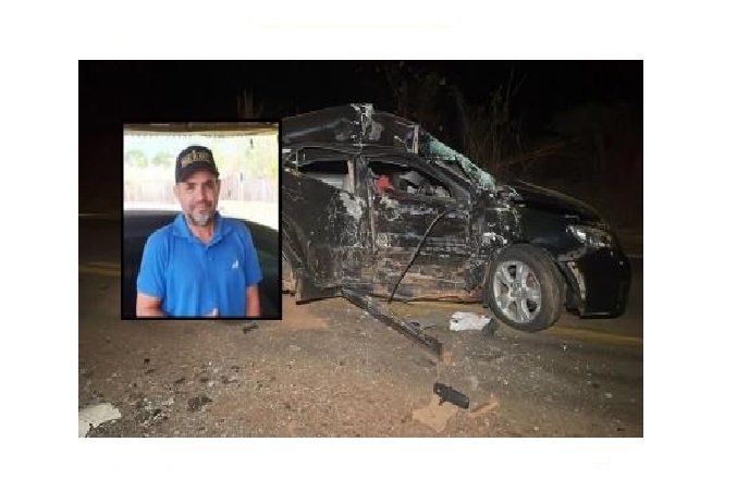 Carro roda na pista, atinge Uno e motorista morre em MT