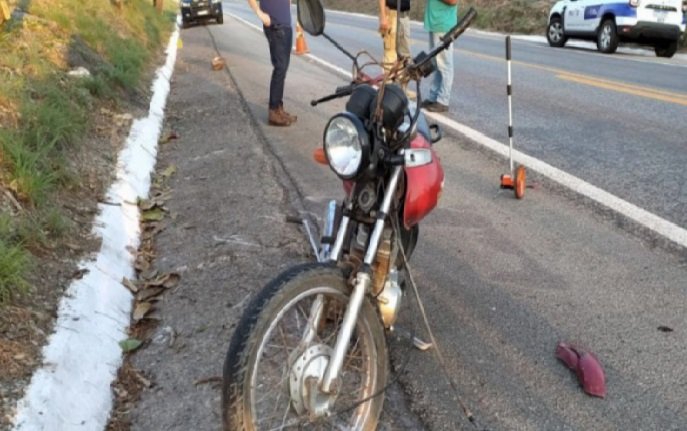 Motociclista perde controle, bate em árvore e morre em rodovia