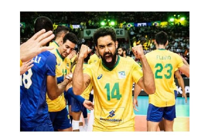 Brasil vence Eslovênia e fica com o bronze no Mundial de Vôlei