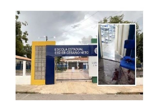 Aluna dá facada no pescoço de colega dentro de escola de Mato Grosso