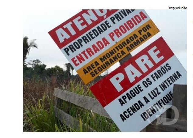 Juiz determina que posseiros fiquem 10 km distantes de fazenda de Riva