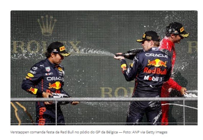 Verstappen se recupera e passeia em vitória no GP da Bélgica