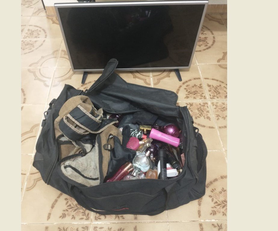 Polícia em Colíder recuperam objetos furtados no bairro Boa Esperança.