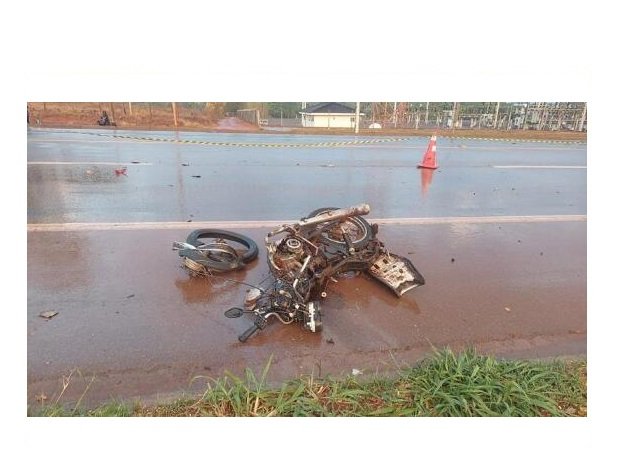 Motociclista morre em acidente na BR-163, próximo ao Alto da Glória em Sinop/MT