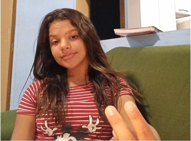Família em Colíder está desesperada atras de noticias de filha de 12 anos, desaparecida.