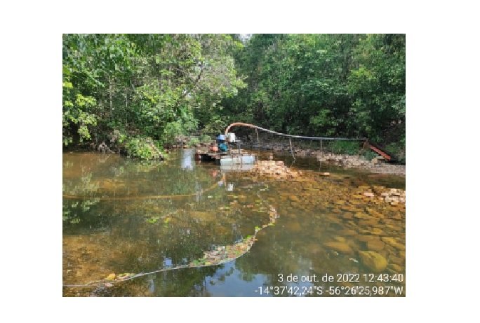 Batalhão Ambiental prende homem e fecha garimpo ilegal em Mato Grosso