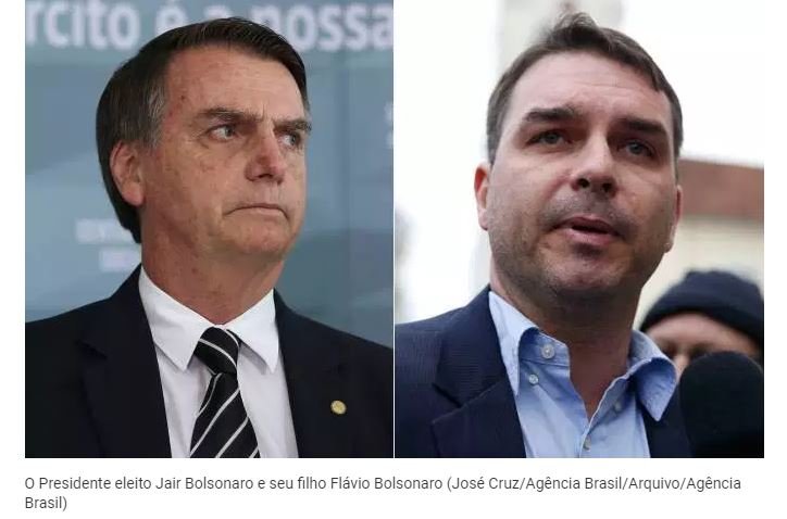 Bolsonaro: Se Flávio errou, vou lamentar como pai, mas ele terá que pagar