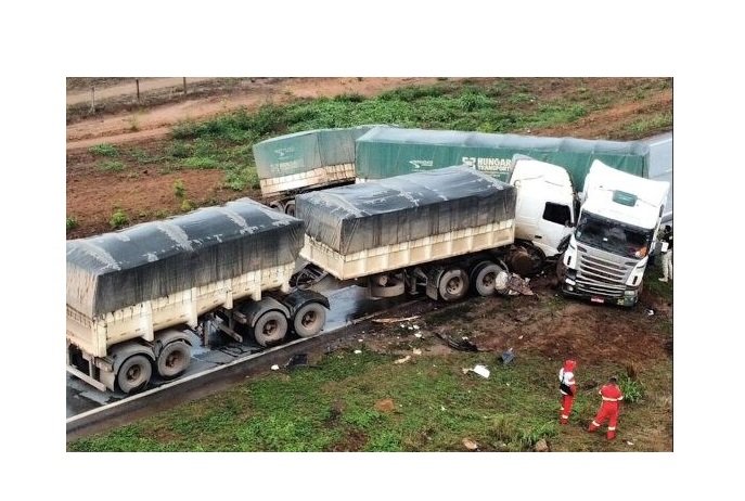 Em menos de 24 horas, mais um acidente é registrado na BR-163