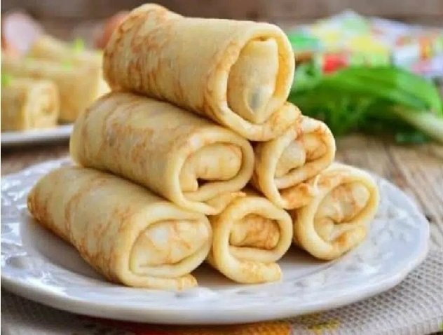 Panqueca SEM farinha com recheio de frango a MELHOR que aprendi