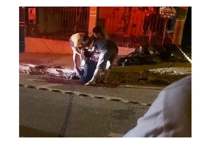 Homem é executado no meio da rua em MT