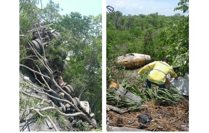Colisão entre três caminhões deixa um morto em MT