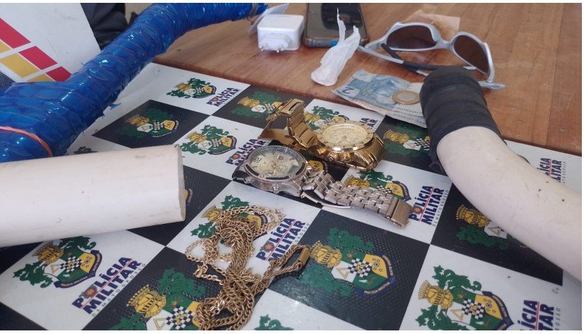 Menores são detidos por fabricarem armas artesanais e por uso de Drogas