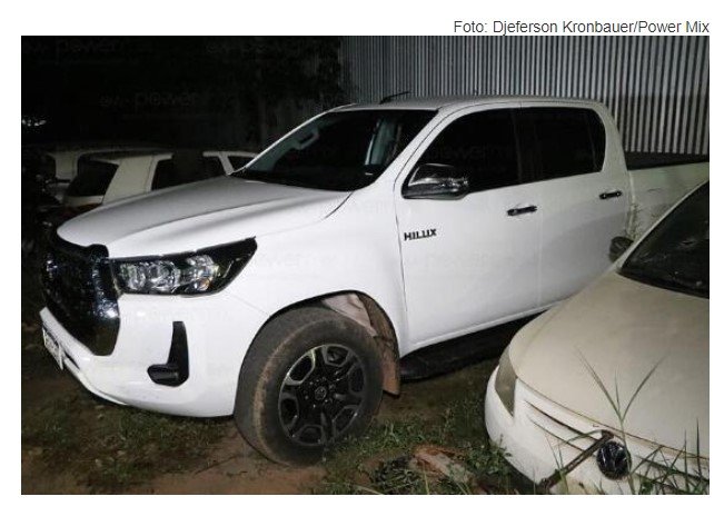 Caminhonete roubada em Cuiabá é recuperada pela Força Tática em Nova Mutum/MT