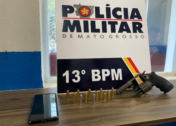 Mulher acusada de participar de morte de homem que teve coração arrancado em MT é presa por posse de arma de fogo