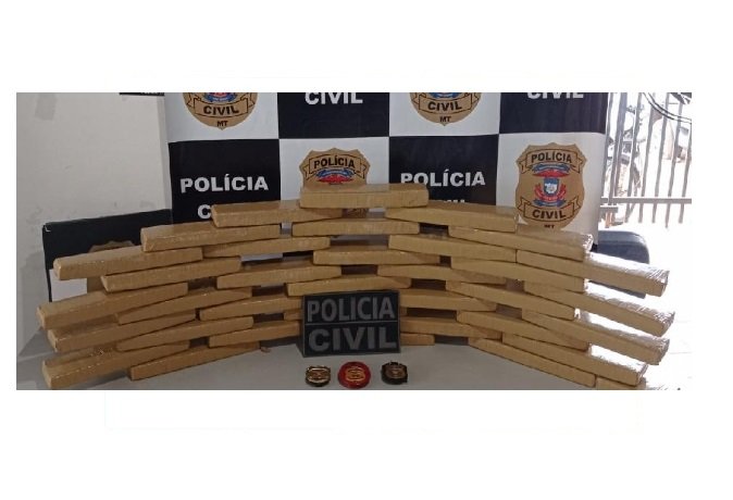 Homem é preso em Itaúba e 35 tabletes de maconha são apreendidos