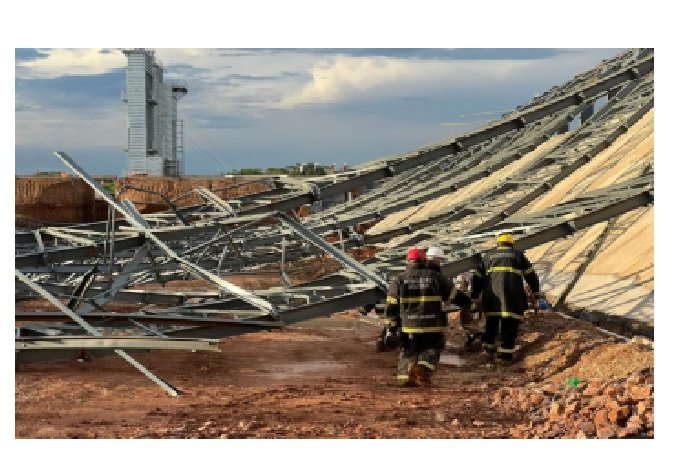 Estrutura desaba e mata dois funcionários em obra de MT