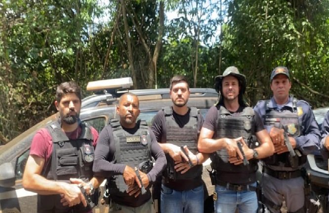 Após 7 horas de buscas em mata fechada, polícia prende suspeito de assassinar homem em Itaúba