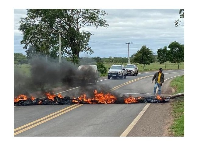 PRF registra quatro pontos de bloqueios nas rodovias federais de MT