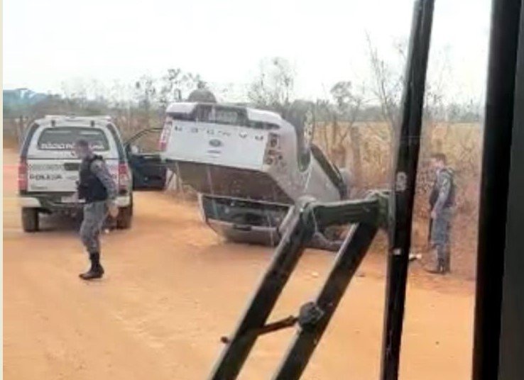 Quadrilha de bandidos em Canaã realizam assalto e quatro morrem em confronto com a policia. (Vídeo)