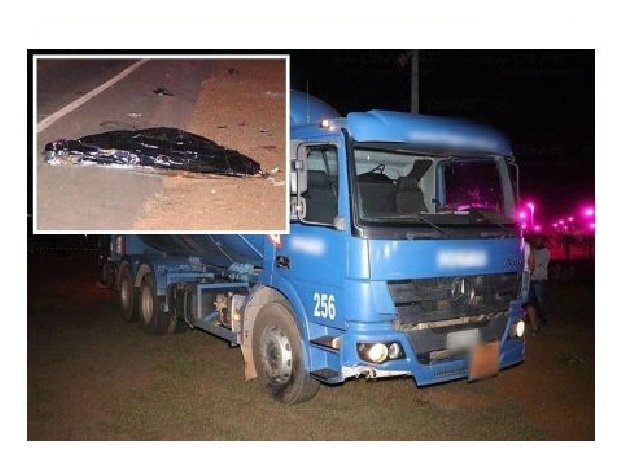 Motociclista bate em caminhão e morre em rodovia de MT