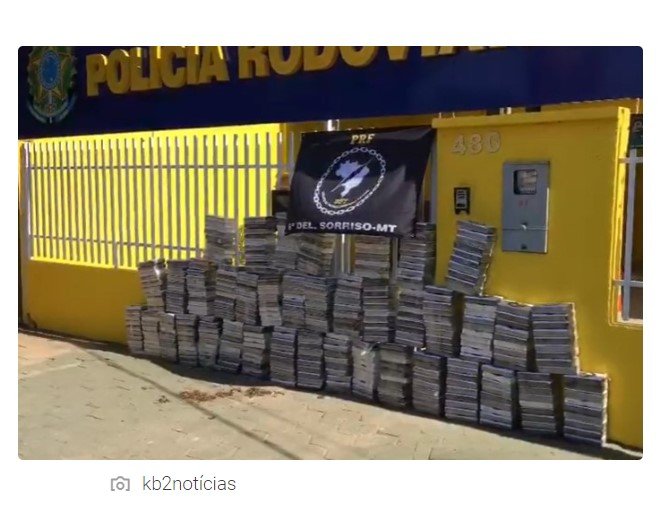 Polícia Rodoviária Federal de Sinop apreende cerca 400 quilos de cocaína em Colíder. (Fotos)