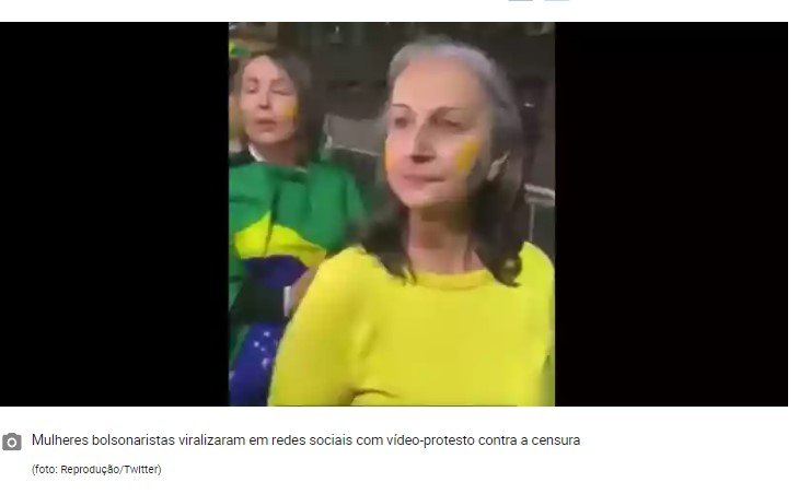 Mulheres bolsonaristas viralizam em vídeo: 'Vamos lutar como em 64'