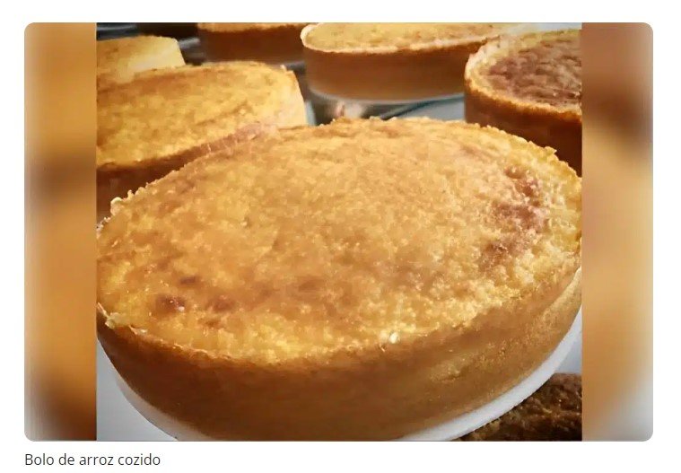 Bolo de arroz cozido sem farinha fica muito fofinho macio e delicioso perfeito para o café