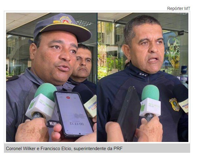 PM e PRF vão desbloquear rodovias em Mato Grosso e podem usar tropa de choque