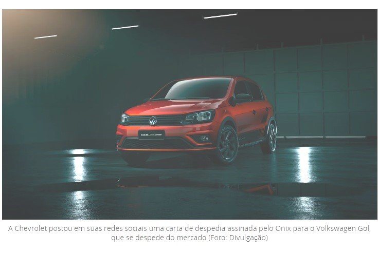 Chevrolet Onix dá adeus ao Gol e Volkswagen responde na internet