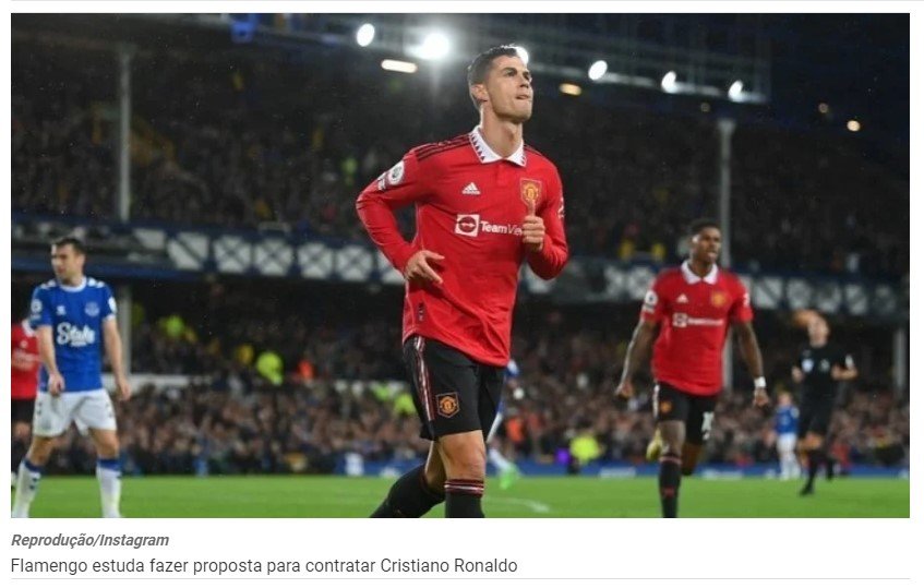 Flamengo estuda fazer proposta para contratar Cristiano Ronaldo