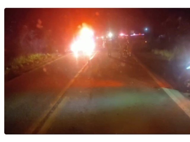 Empresário Colidense sofre acidente de grande monta com animal na pista na MT-320.