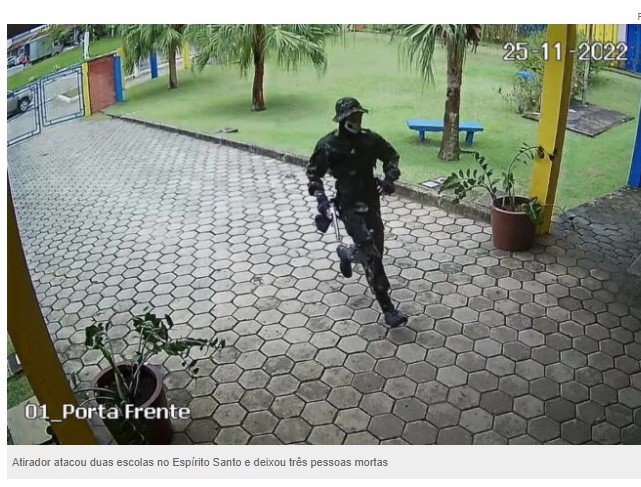 Atirador no Espírito Santo é filho de PM e usou armas do pai durante ataque a escolas