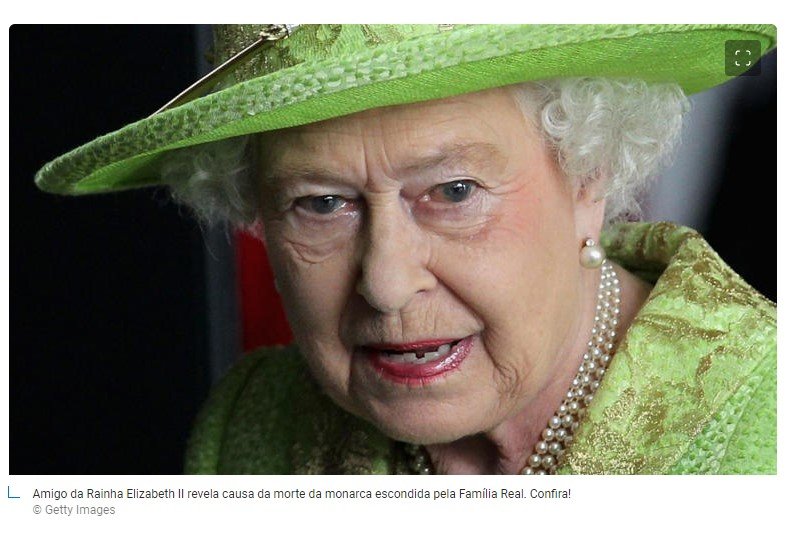 Amigo da Rainha Elizabeth II revela causa da morte da monarca escondida pela Família Real. Confira!