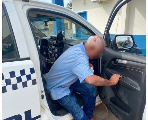Polícia de Nova Canaã prende autores de roubo e sequestro de taxista em Guarantã do Norte (Fotos)