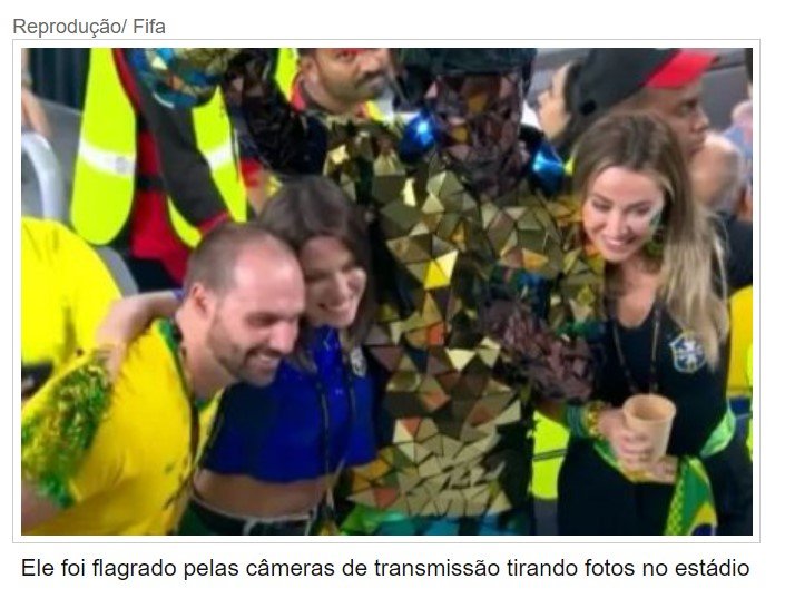 Eduardo Bolsonaro diz que foi ao Qatar entregar pen drives sobre o Brasil