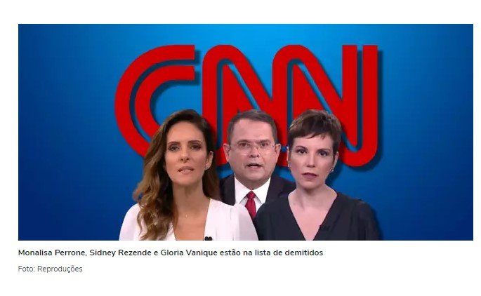 CNN Brasil demite celebridades do jornalismo para tentar alcançar a Jovem Pan