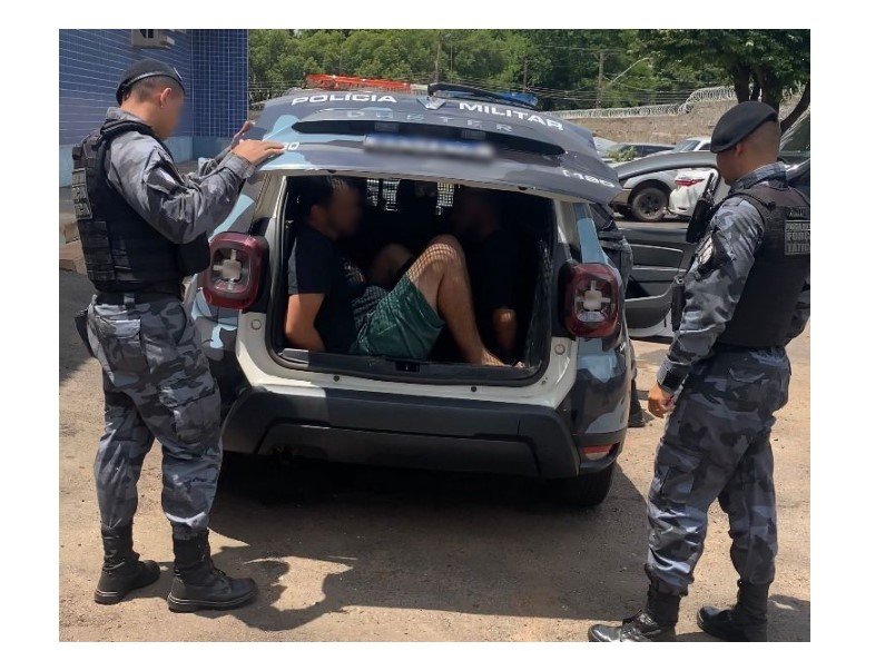 Força Tática prende suspeitos de autoria de homicídios em cidade no interior de MT.