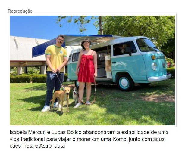 Casal de jornalistas de MT pausa carreira e viaja Brasil de Kombi