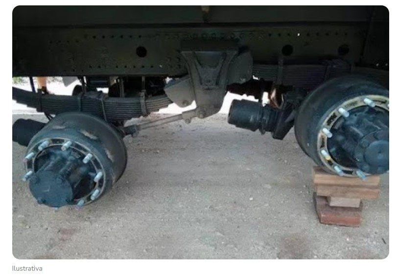 Motorista para pra descansar e bandidos furtam 12 pneus de carreta