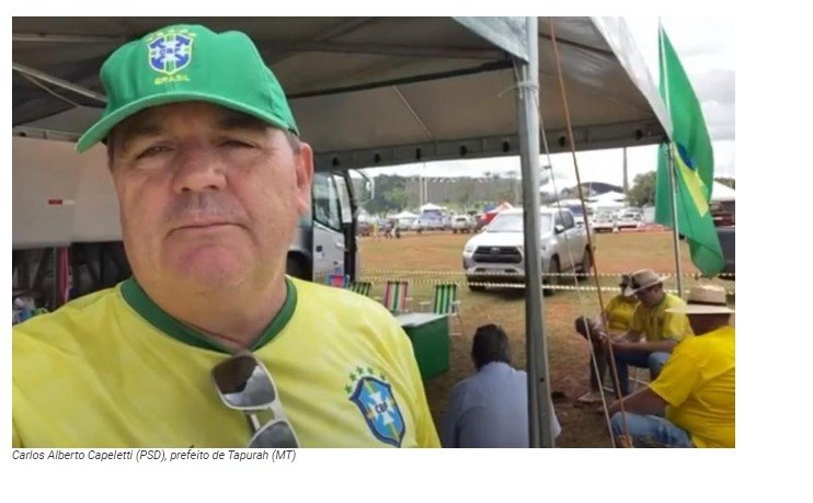 Moraes afasta prefeito de MT que convocou caminhões a Brasília