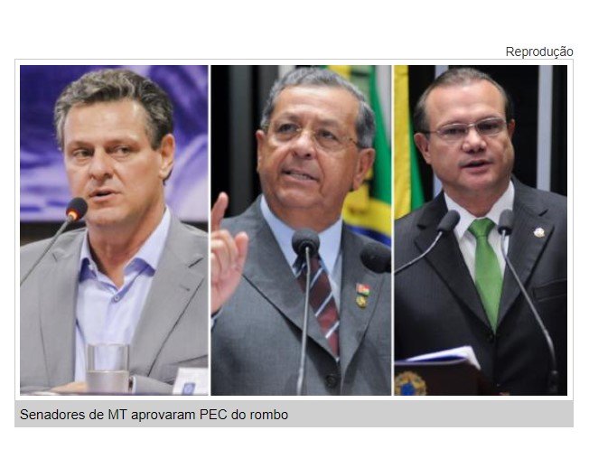Pec do rombo é aprovada com votos de Jayme, WF e Fávaro