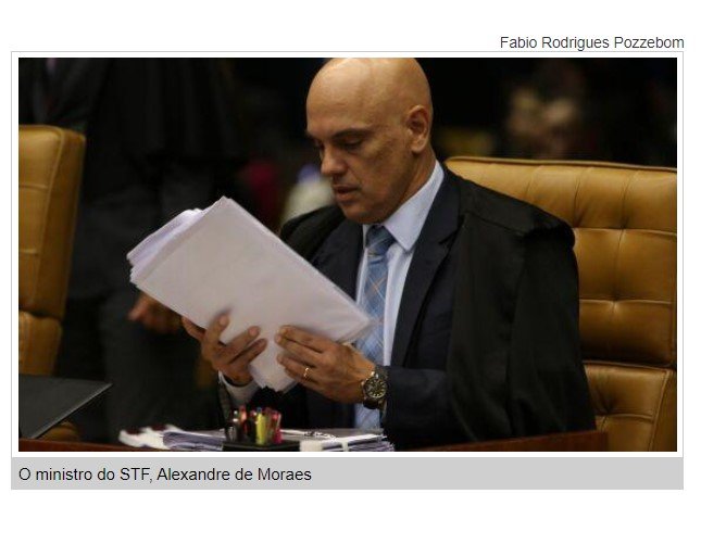 Moraes quer multa de R$ 20 mil a todos que participam de manifestações em MT