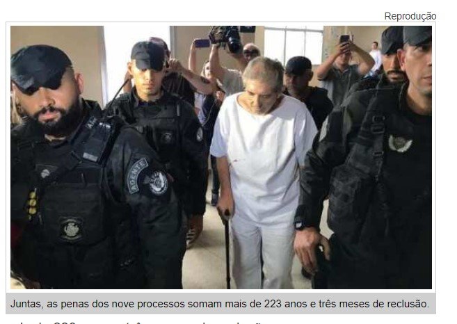 Médium é condenado a 109 anos por 'estupro' de 12 mulheres; penas somam 223 anos