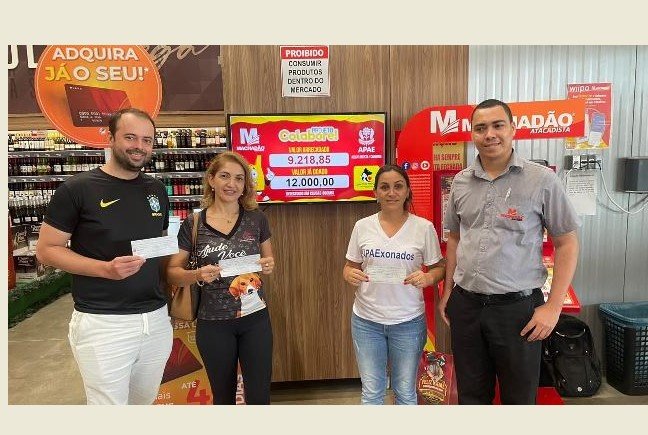 Grupo JCM 'Machado Supermercados e Machadão Atacadista' fecham o ano com repasses de mais de 130mil.